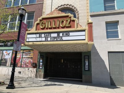 The historic Gillioz Theatre in Downtown Springfield