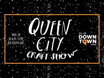 Event poster for Queen City Craft Show 2020