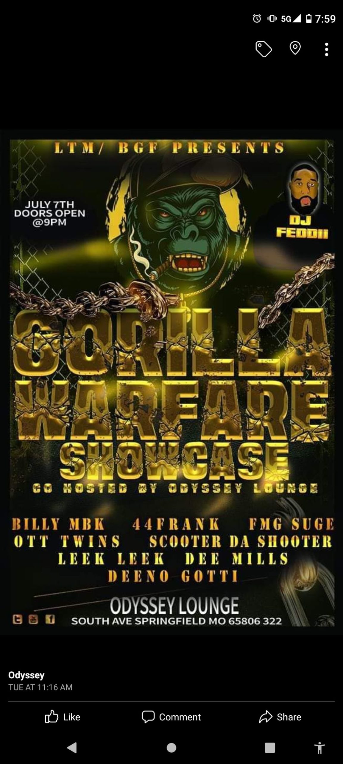 Gorilla Warfare Showcase