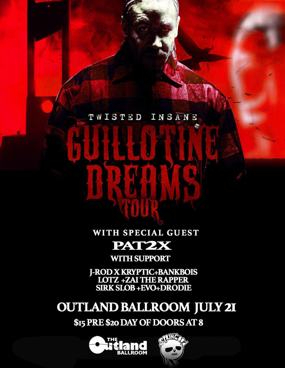 Twisted Insane Guillotine Dreams Tour