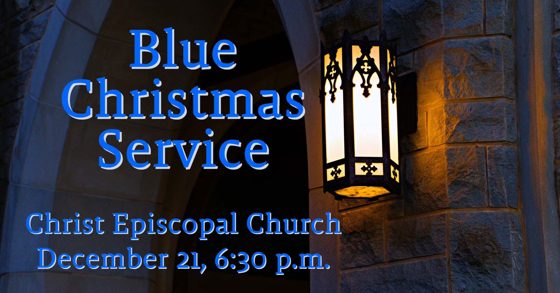 Blue Christmas Service It's All Downtown It's All Downtown