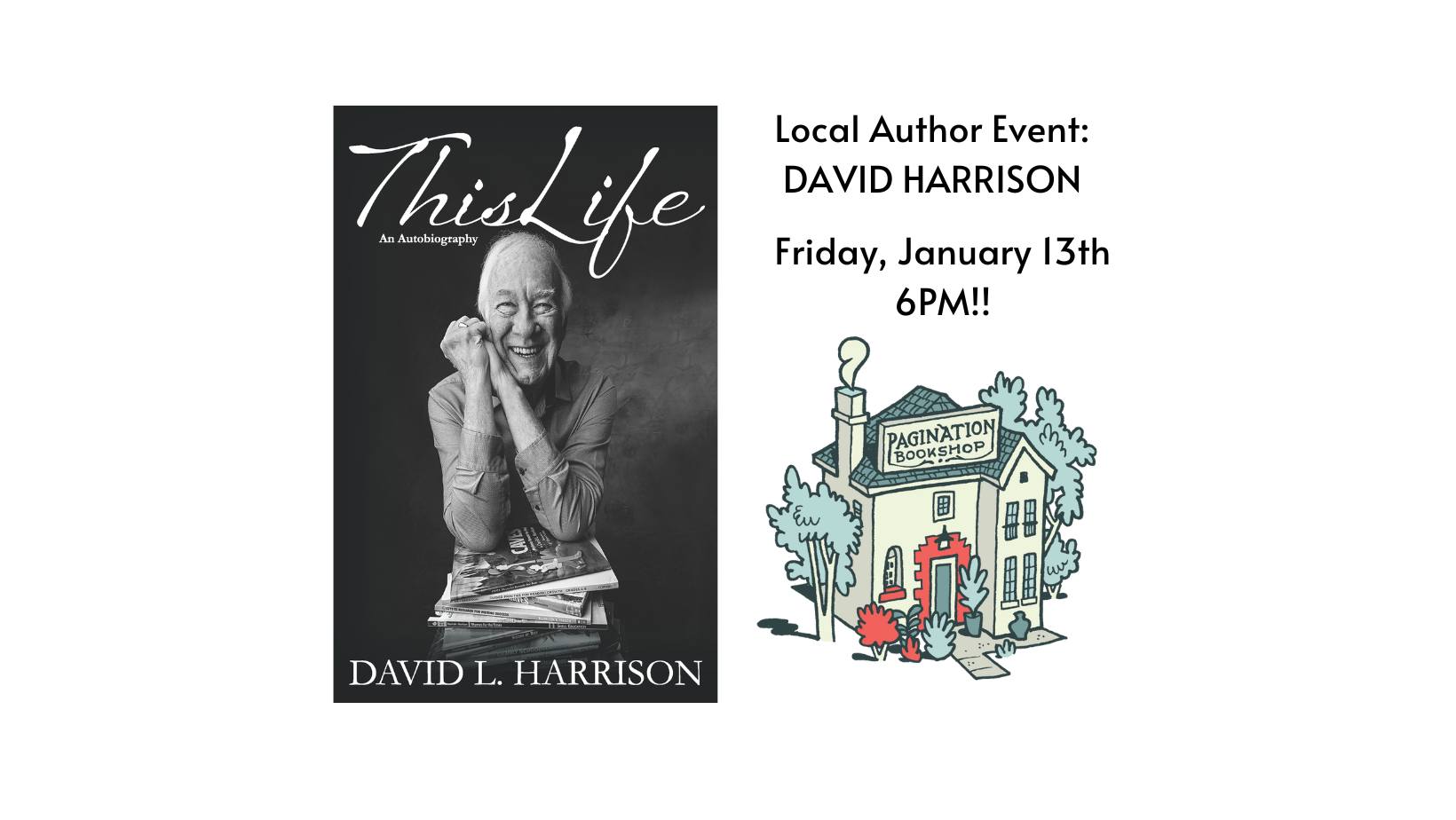 Local Author David Harrison at Pagination