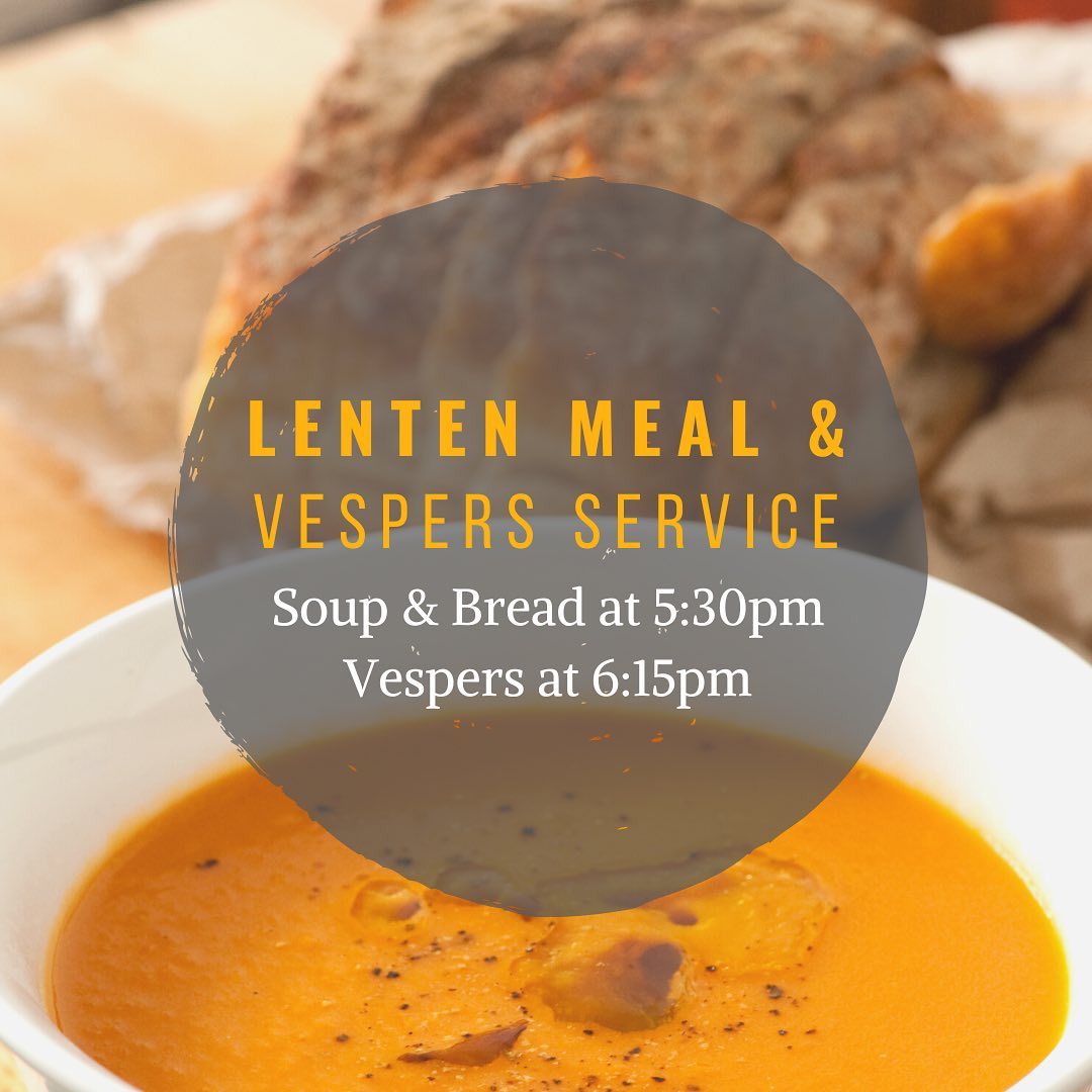 Lenten Meal & Vesper's Service