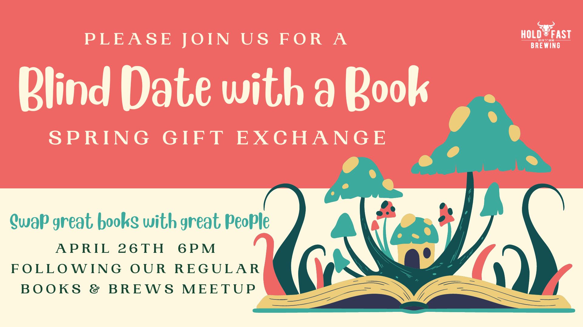 Blind Date with a Book - Spring Book Exchange! - It's All Downtown | It ...