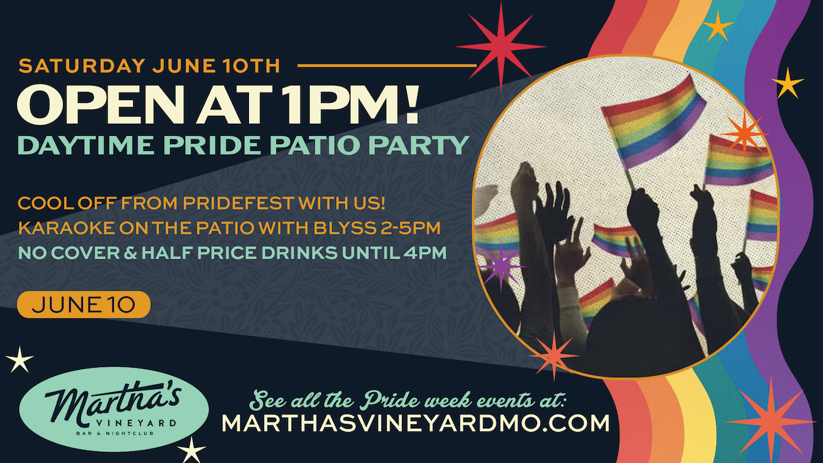 Pride Week: Daytime Pride Patio Party!