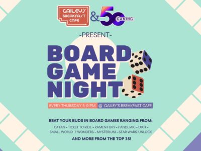 Board Game Night at Gailey’s