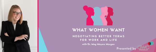 What Women Want: Negotiating Better Terms for Work and Life with Dr. Meg Meyers Morgan