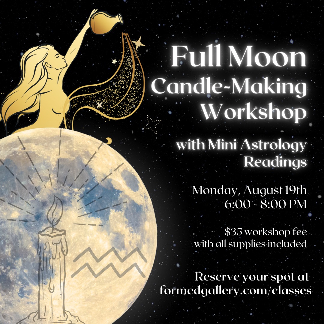 Aquarius Full Moon Candle-Making Workshop