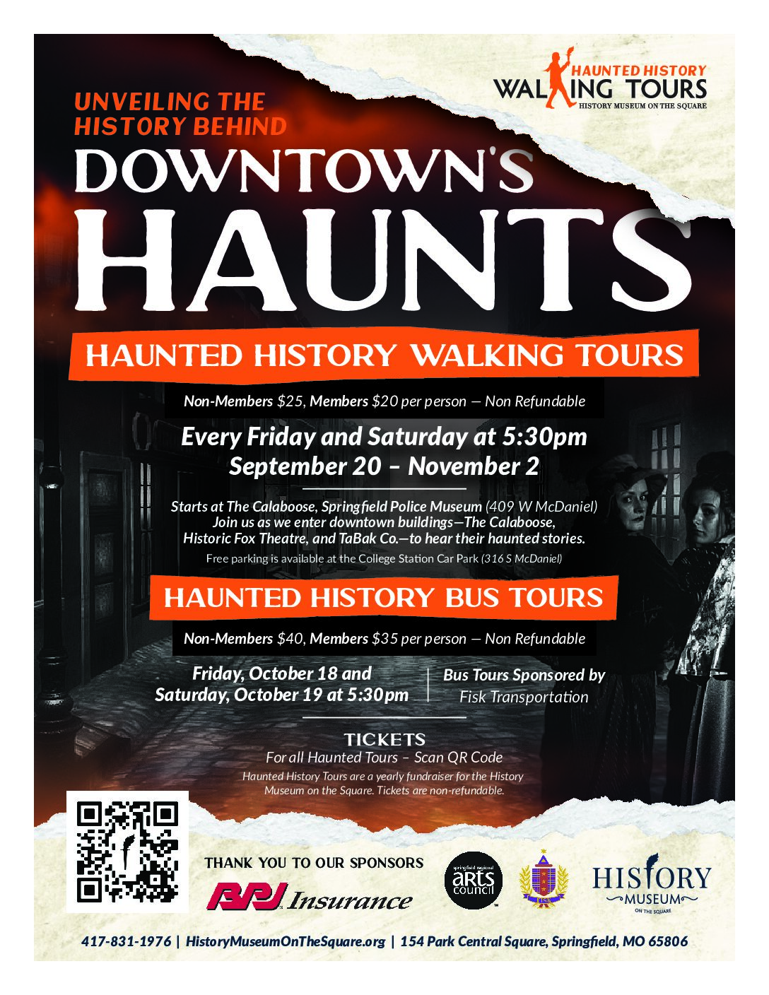 Haunted History Walking Tours