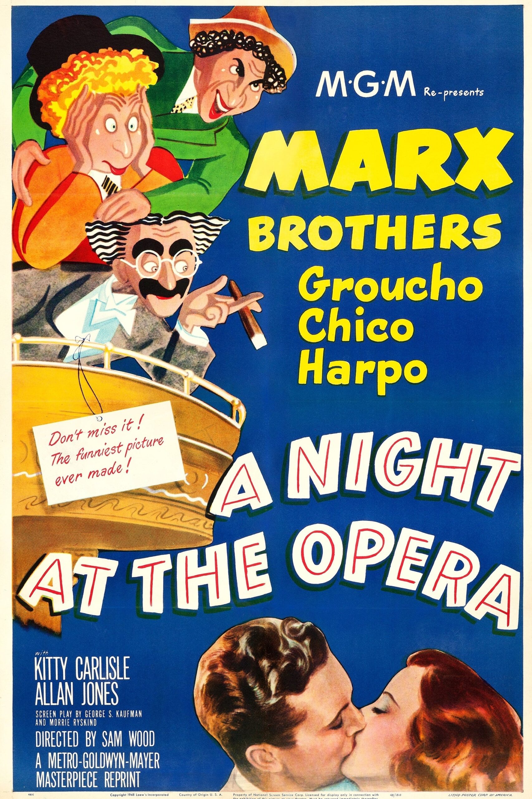 Big Screen Classics: A Night at The Opera (1935) at Moxie Cinema