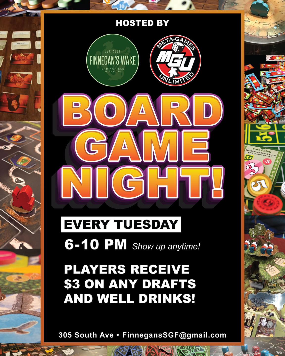 Board Game Night at Finn's