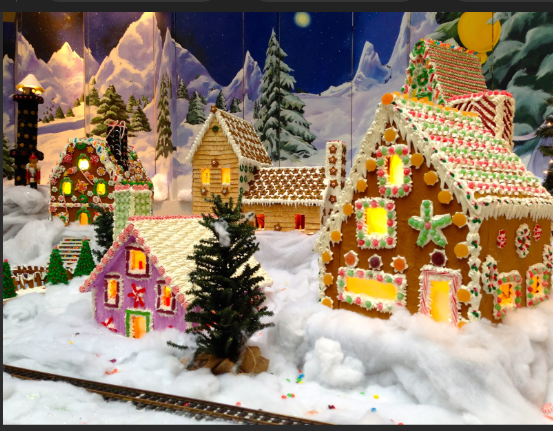 Springfield Gingerbread House Village