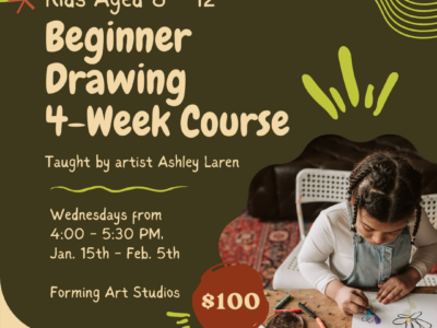 Kid’s Beginner Drawing: 4-Week Course