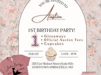 Austen Boutique 1 Year Birthday Event