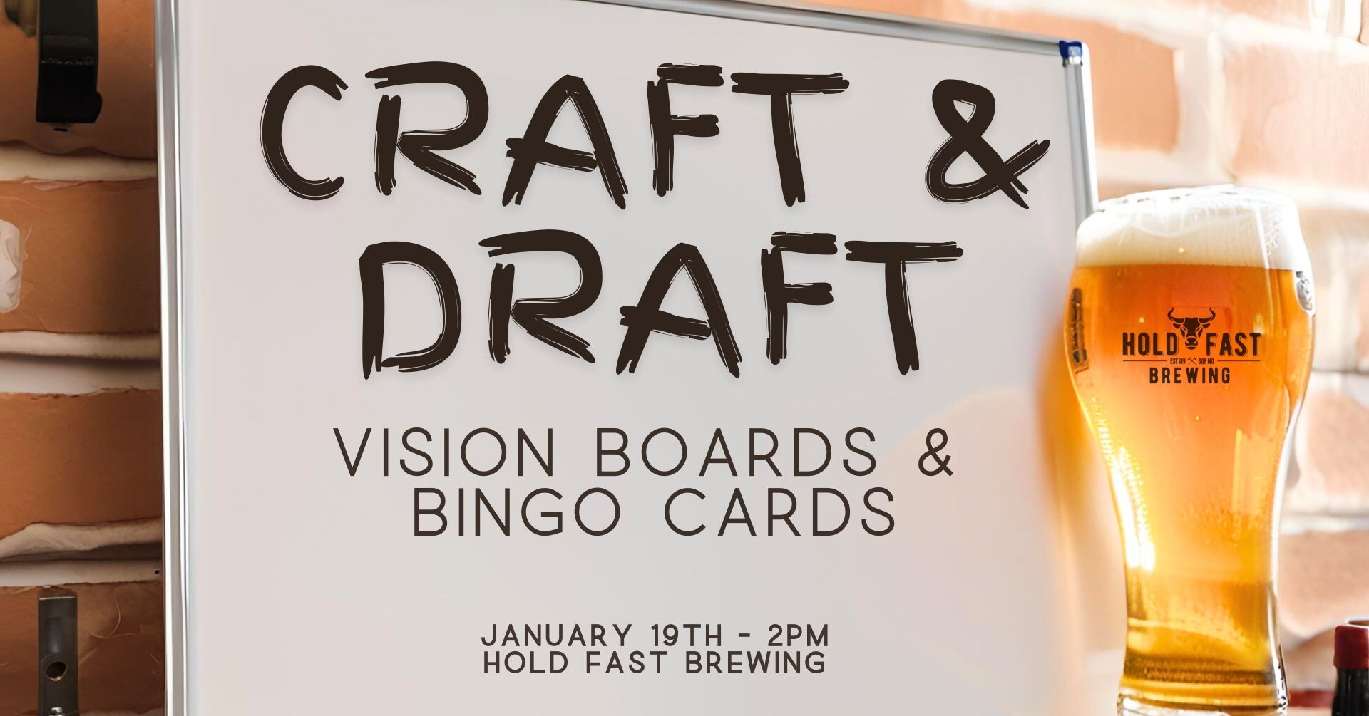 Craft & Draft: Vision Boards & BINGO Cards