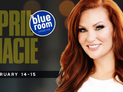 April Macie at Blue Room Comedy Club