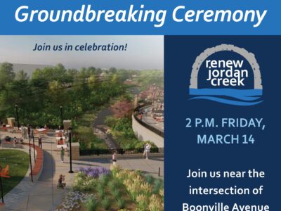 Renew Jordan Creek Phase 1 Groundbreaking Ceremony