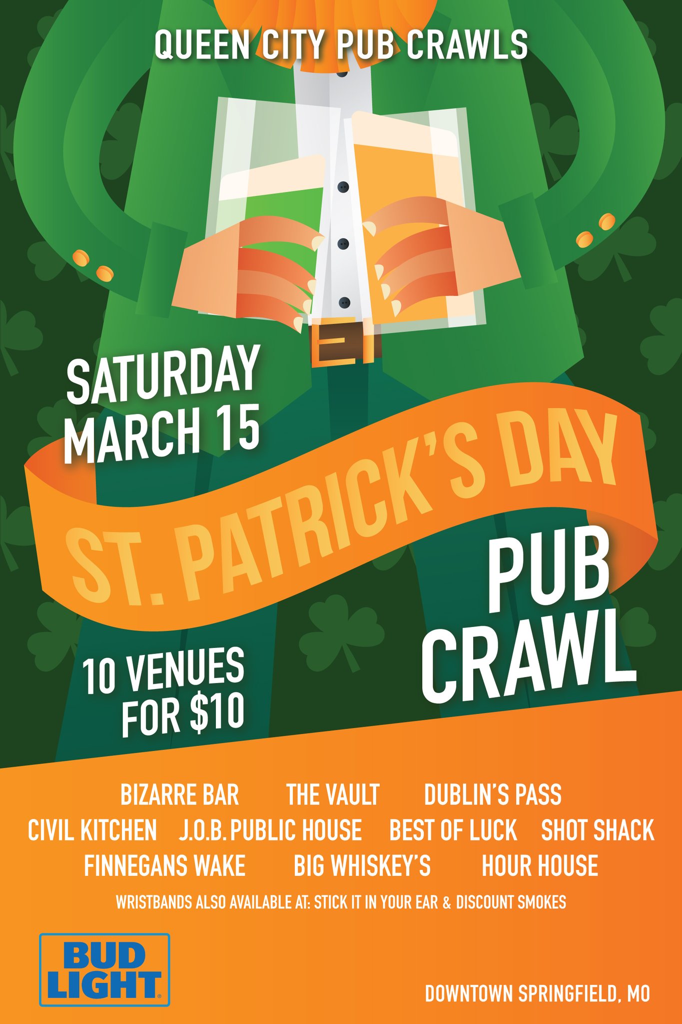 St. Patrick's Day Pub Crawl